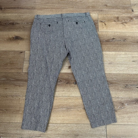 Khakis by Gap Slim City Women’s Black & White Detail Dress Pants Size 18R GUC - Picture 7 of 7